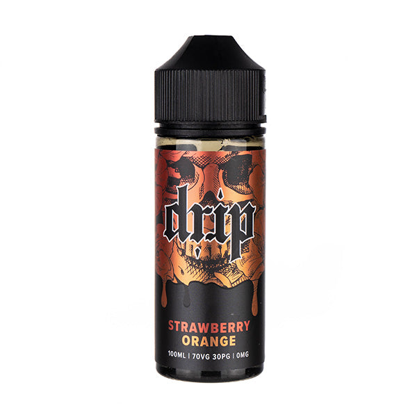 Strawberry Orange 100ml Shortfill E-Liquid by Drip