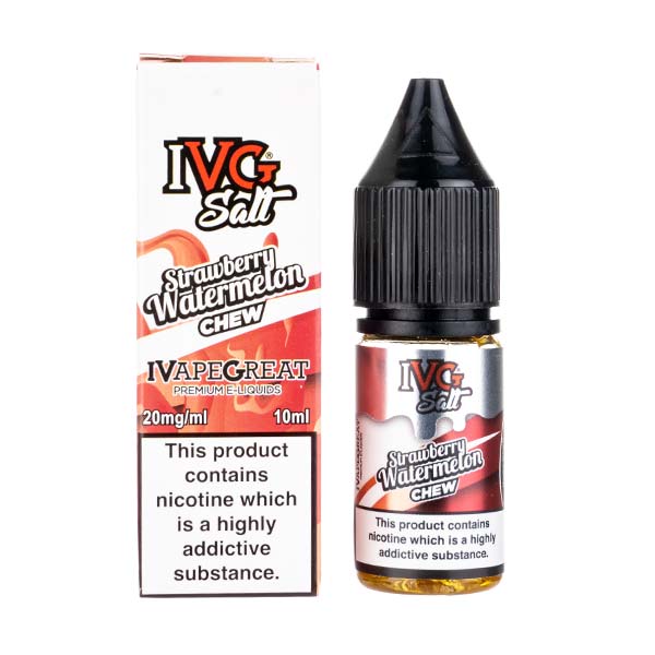 Strawberry Watermelon Chew Nic Salt E-Liquid by IVG