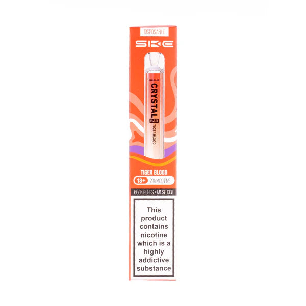 SKE Crystal Bar Disposable Vape - Tiger Blood