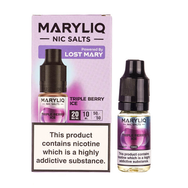 Triple Berry Ice Nic Salt E-Liquid by Lost Mary Maryliq