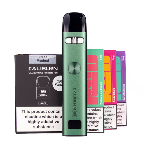 Uwell Caliburn G3 Pod Kit Bundle