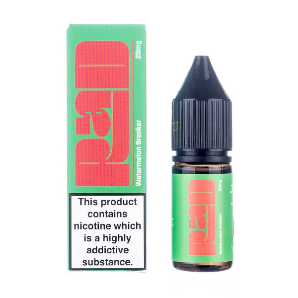 Watermelon Breaker Nic Salt E-Liquid by RAD Salts