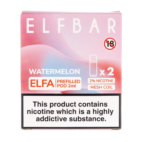 Watermelon Elfa Prefilled Pods by Elf Bar