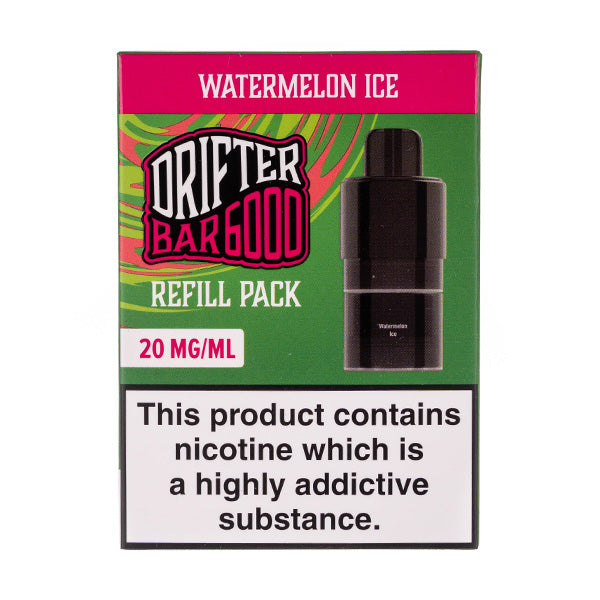 Watermelon Ice Drifter 6000 Prefilled Pod + Refill by Drifter