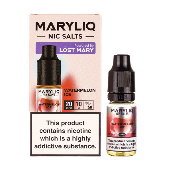 Watermelon Ice Nic Salt E-Liquid by Lost Mary Maryliq