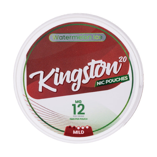 Watermelon Ice Nicotine Pouches by Kingston