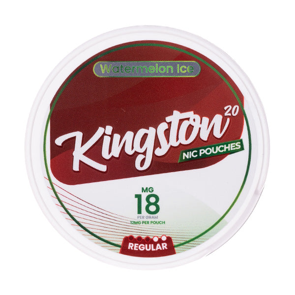 Watermelon Ice Nicotine Pouches by Kingston