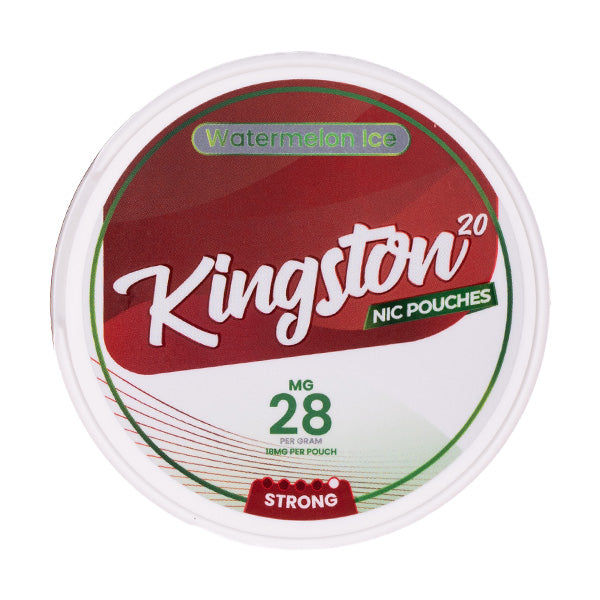 Watermelon Ice Nicotine Pouches by Kingston