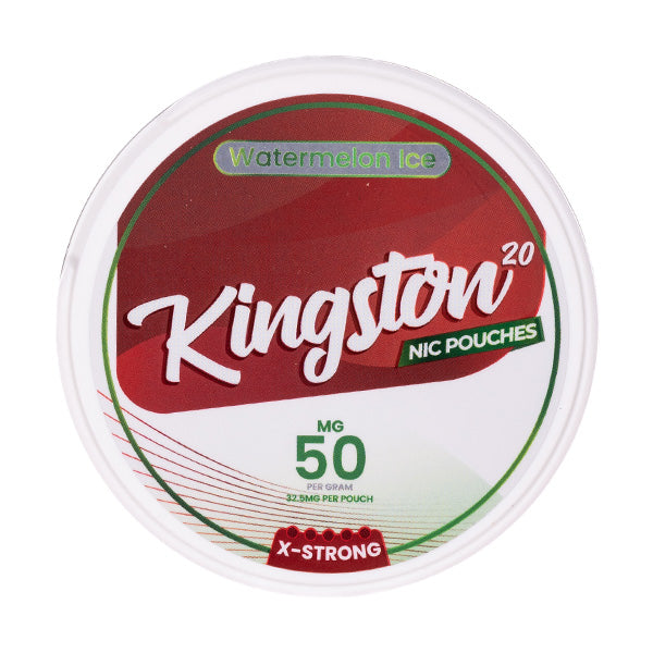Watermelon Ice Nicotine Pouches by Kingston