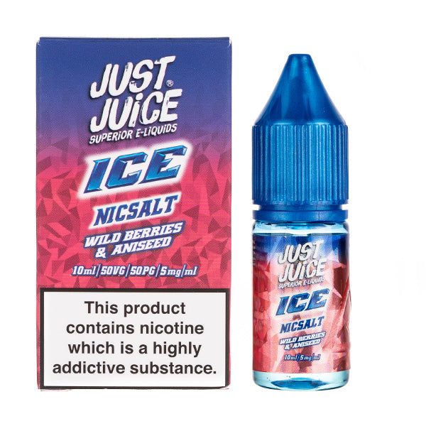 Wild Berries & Aniseed 50/50 E-Liquid by Just Juice Ice