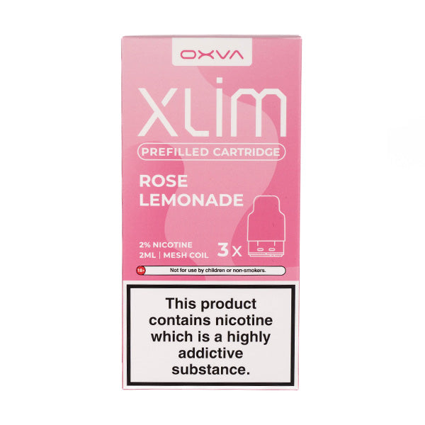 Xlim Rose Lemonade Prefilled Pods by Oxva