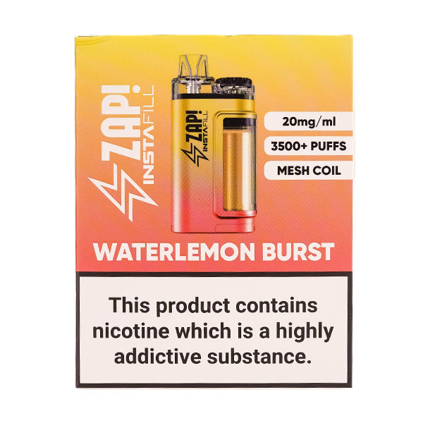 Zap! Instafill 3500 Disposable Vape Kit