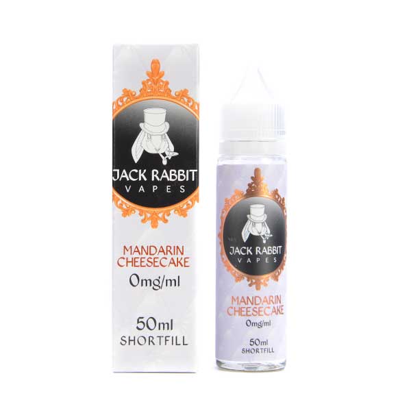 Mandarin Cheesecake 50ml Shortfill E-Liquid by Jack Rabbit