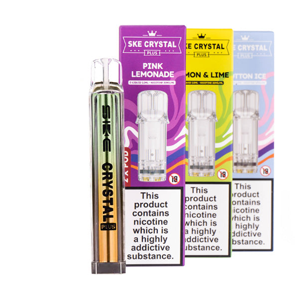 SKE Crystal Plus Pod Kit Bundle