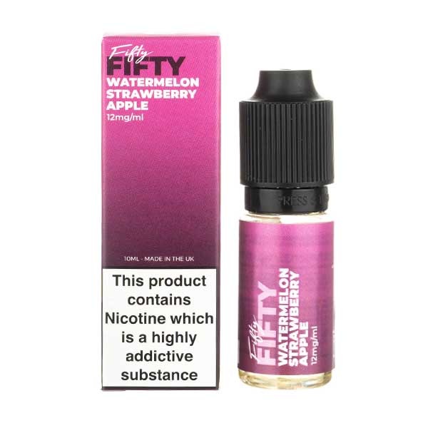 Watermelon Strawberry Apple E-Liquid by VS Fifty Fifty